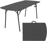 Cosco Products Diamond Series 300 lb. Weight Capacity Folding Table, 6' X 30", White