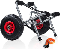 HIFORT Cart Dolly Wheels Trolley - Kayaking Accessories Best for